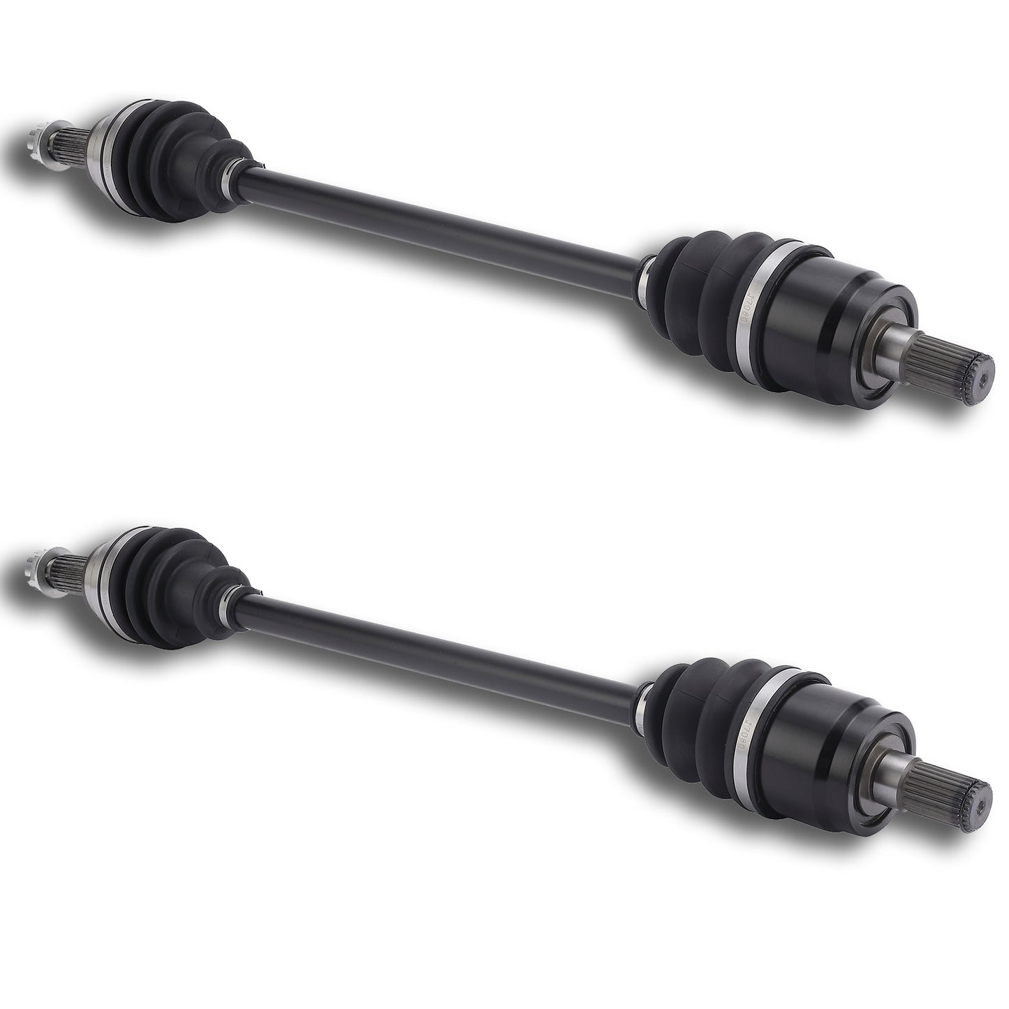 Set of 2 CAM-HO370 Rear Left and Right Drive Shaft CV Axle for Honda. Replaces OEM# 42200-HL3-A41, 42350-HL3-A41, 42350-HL3-A42, 42250-HL3-A41, 42250-HL3-A42. For full application listing click Buyer's Guide below.
