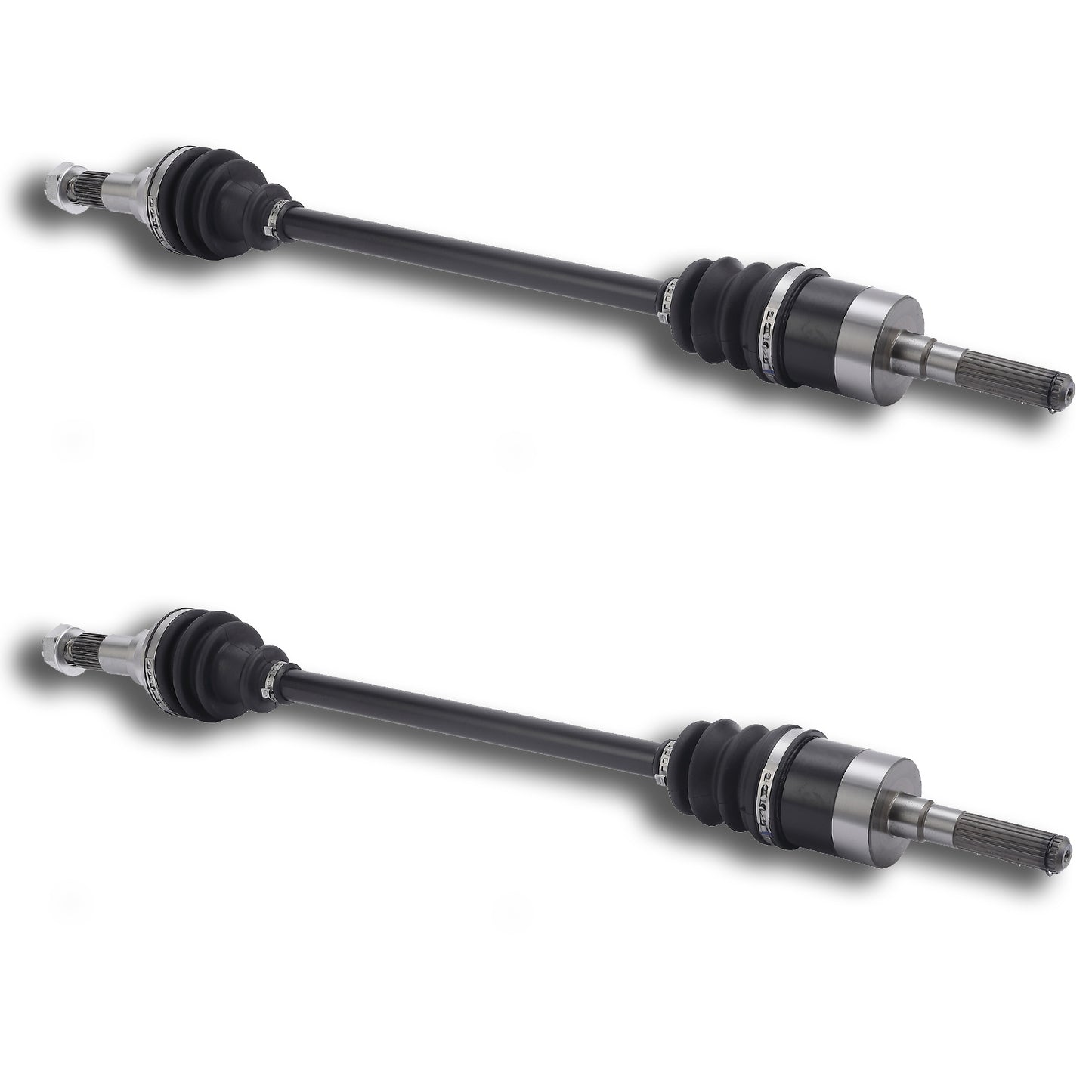 1 CAM-CA117 and 1 CAM-CA-217 Front Left and Right Drive Shaft CV Axle for CAN-AM Replaces OEM# 705401235,705401873, 705401236, 705401874. For full application listing click Buyer's Guide below.