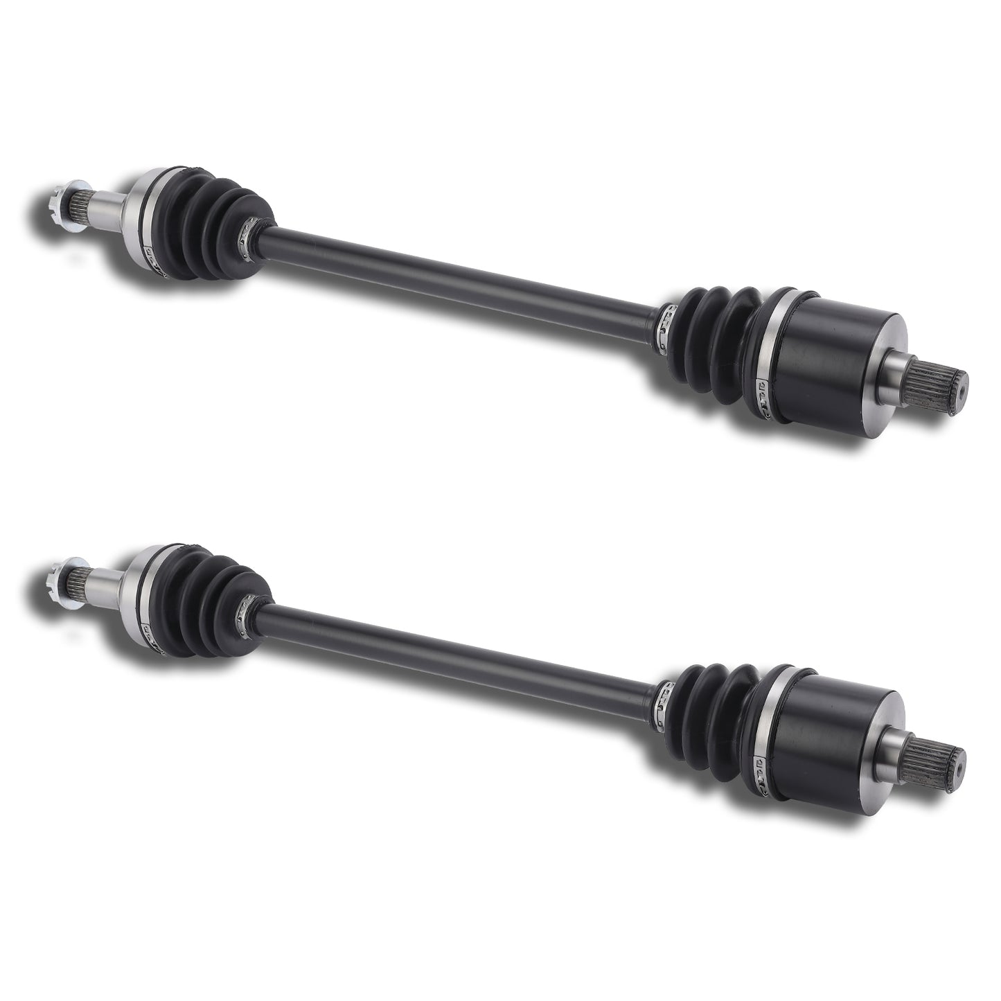 Set of 2 CAM-AC355 Rear Left and Right Drive Shaft CV Axle for ARCTIC CAT. Replaces OEM# 2502-152, 2502-355. For full application listing click Buyer's Guide below.