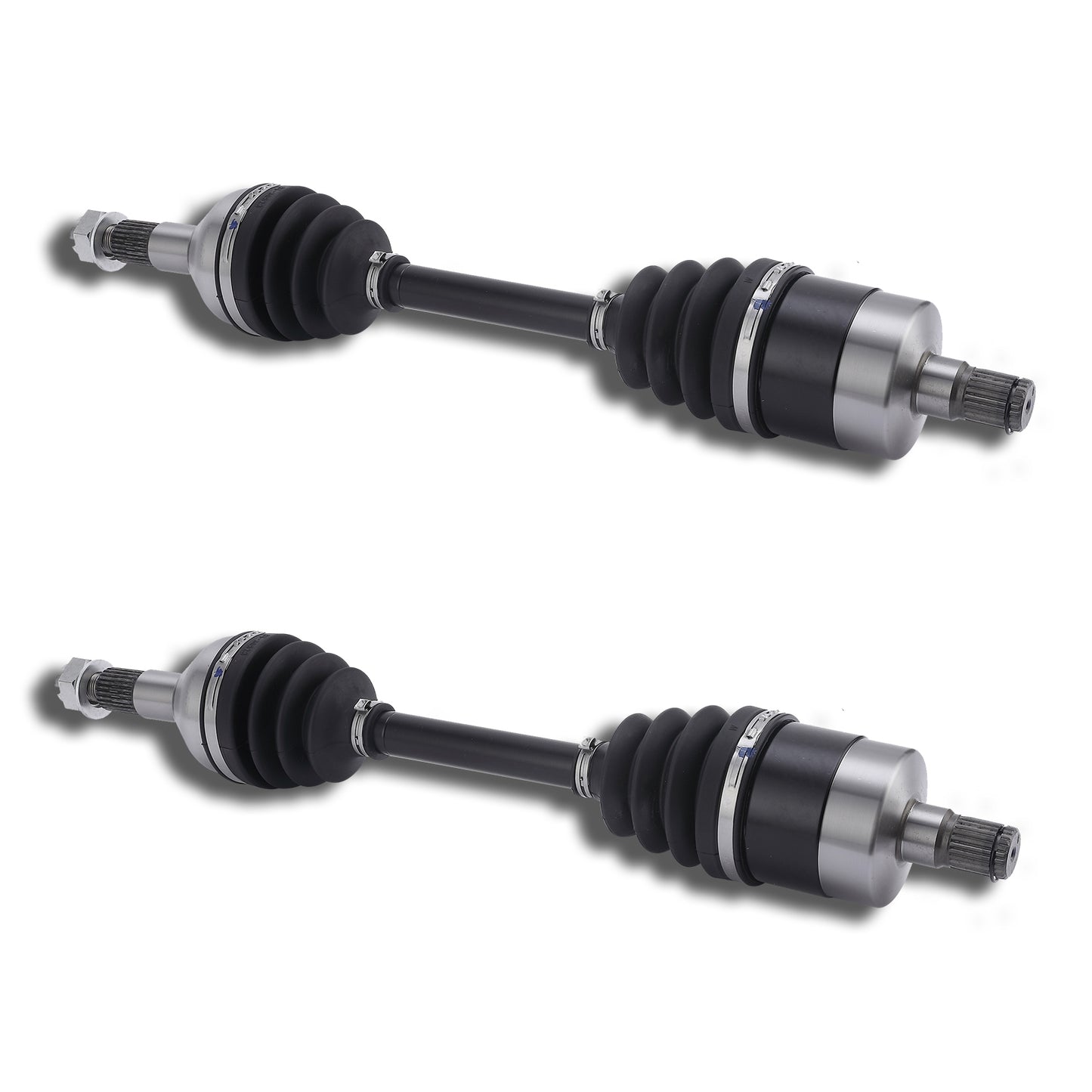 1 CAM-CA326 and 1 CAM-CA327 Rear Left and Right Drive Shaft CV Axle for Can-Am. Replaces OEM# 705500976,705501483,705501847,705502472,705500868,705500977,705500983,705501484,705501486,705501848,705502473. For application listing click Buyer's Guide below.
