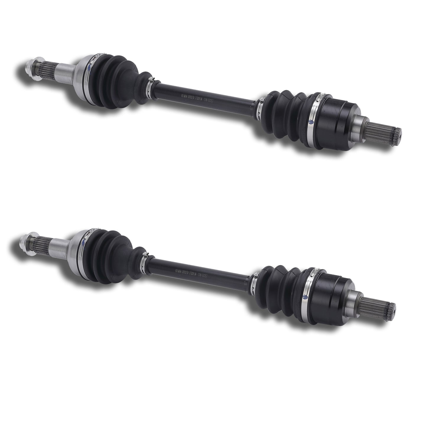 Set of 2 CAM-YA357 Rear Left and Right Drive Shaft CV Axle for YAMAHA. Replaces OEM# 2UD-2531H-00-00. For full application listing click Buyer's Guide below.. For full application listing click Buyer's Guide below.