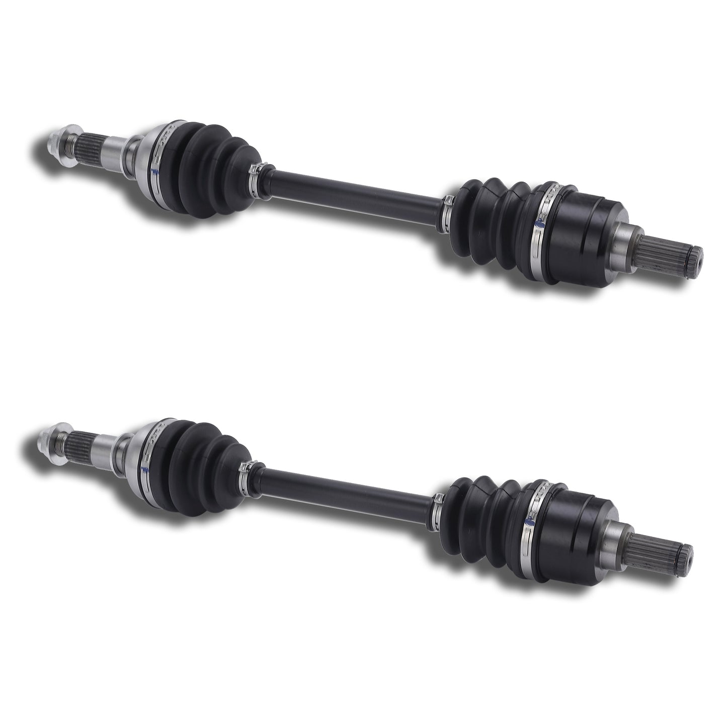 Set of 2 CAM-YA359 Rear Left and Right Drive Shaft CV Axle Yahama. Replaces OEM# BB5-2531H-00-00, BB5-2531H-01-00, B16-2531H-00-00, B16-2531H-01-00. For full application listing click Buyer's Guide below.