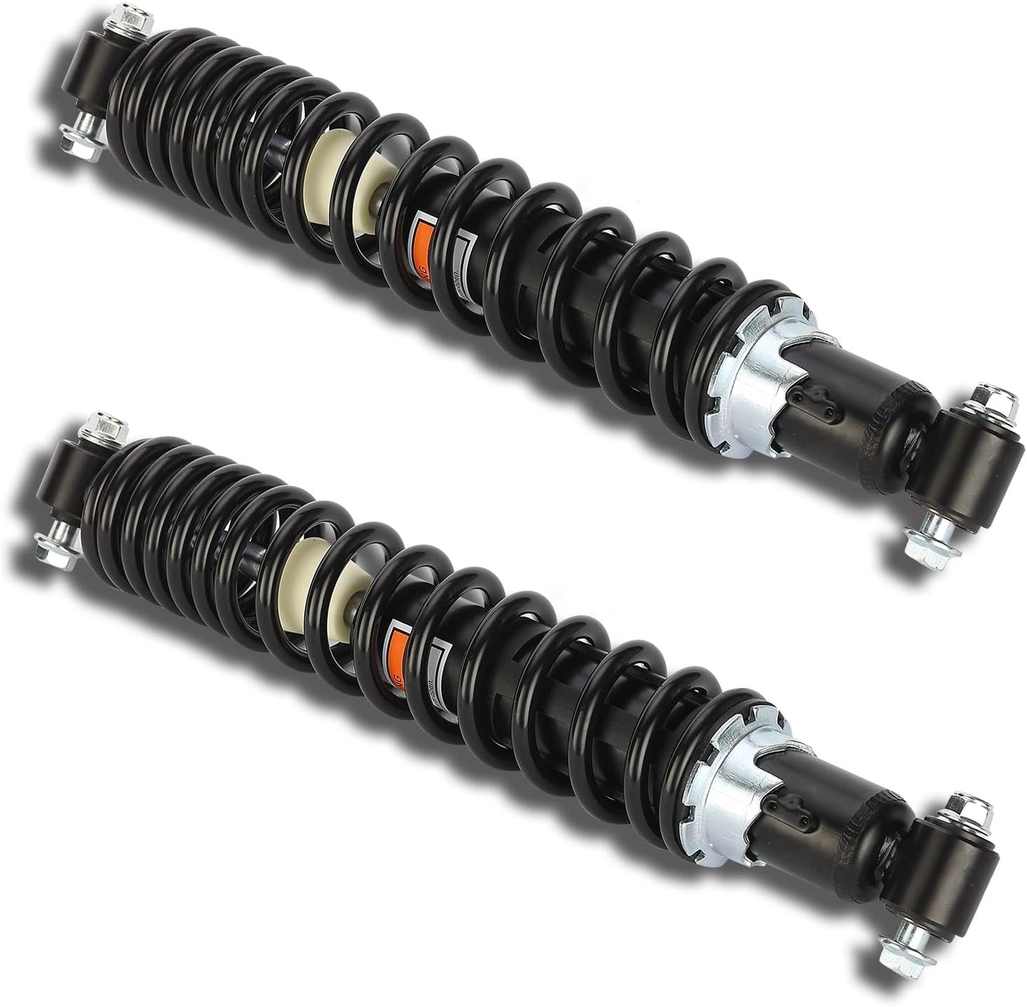 Set of 2 CAM-YA913 Front Left and Right Shock Absorber for YAMAHA. Replaces OEM# 5LP-23350-00-00, 5LP-23350-01-00, 5LP-13350-41-00. For full application listing click Buyer's Guide below.