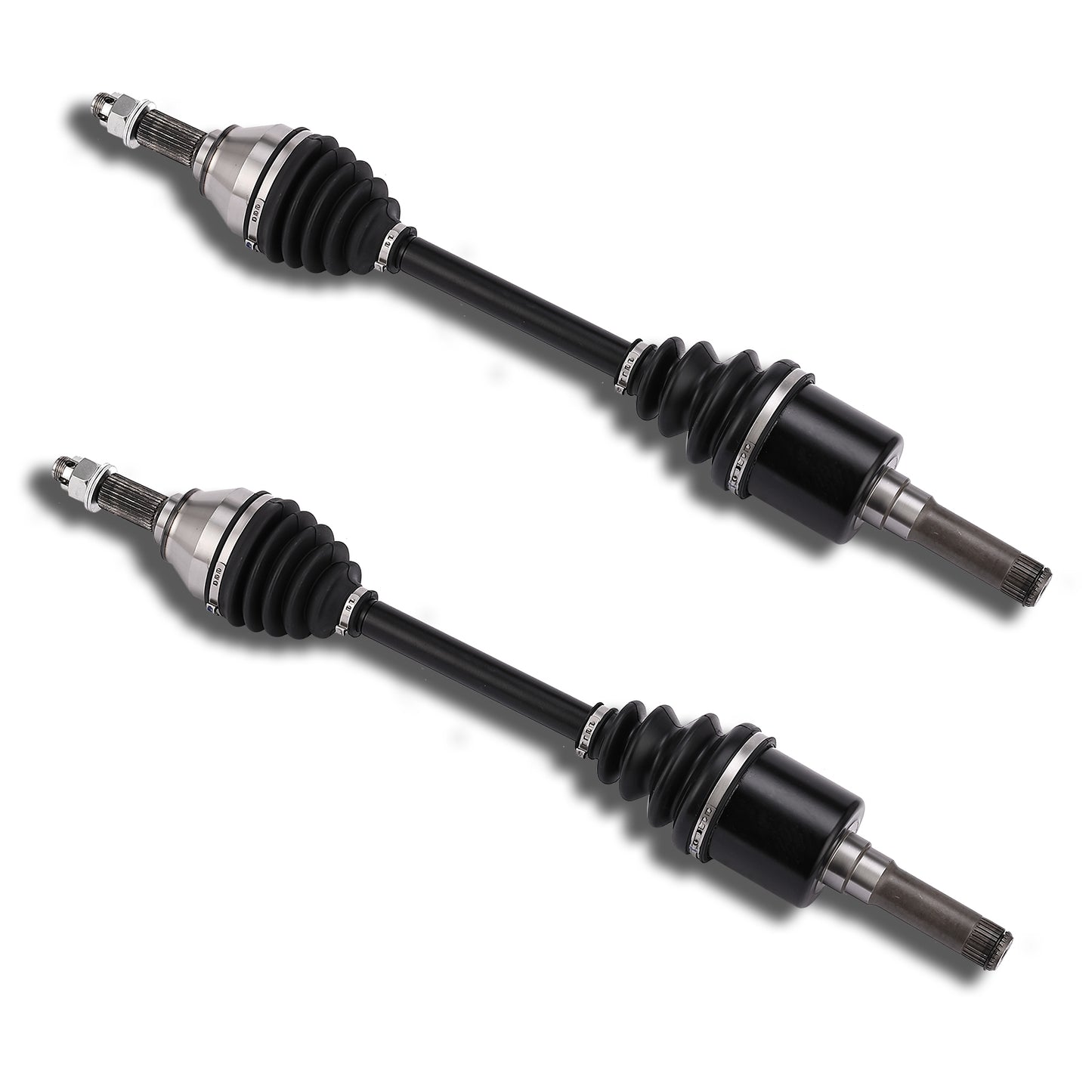 Set of 2 CAM-JD302 Rear Left and Right Drive Shaft CV Axle for JOHN DEERE. Replaces OEM# AM148111. For full application listing click Buyer's Guide below.