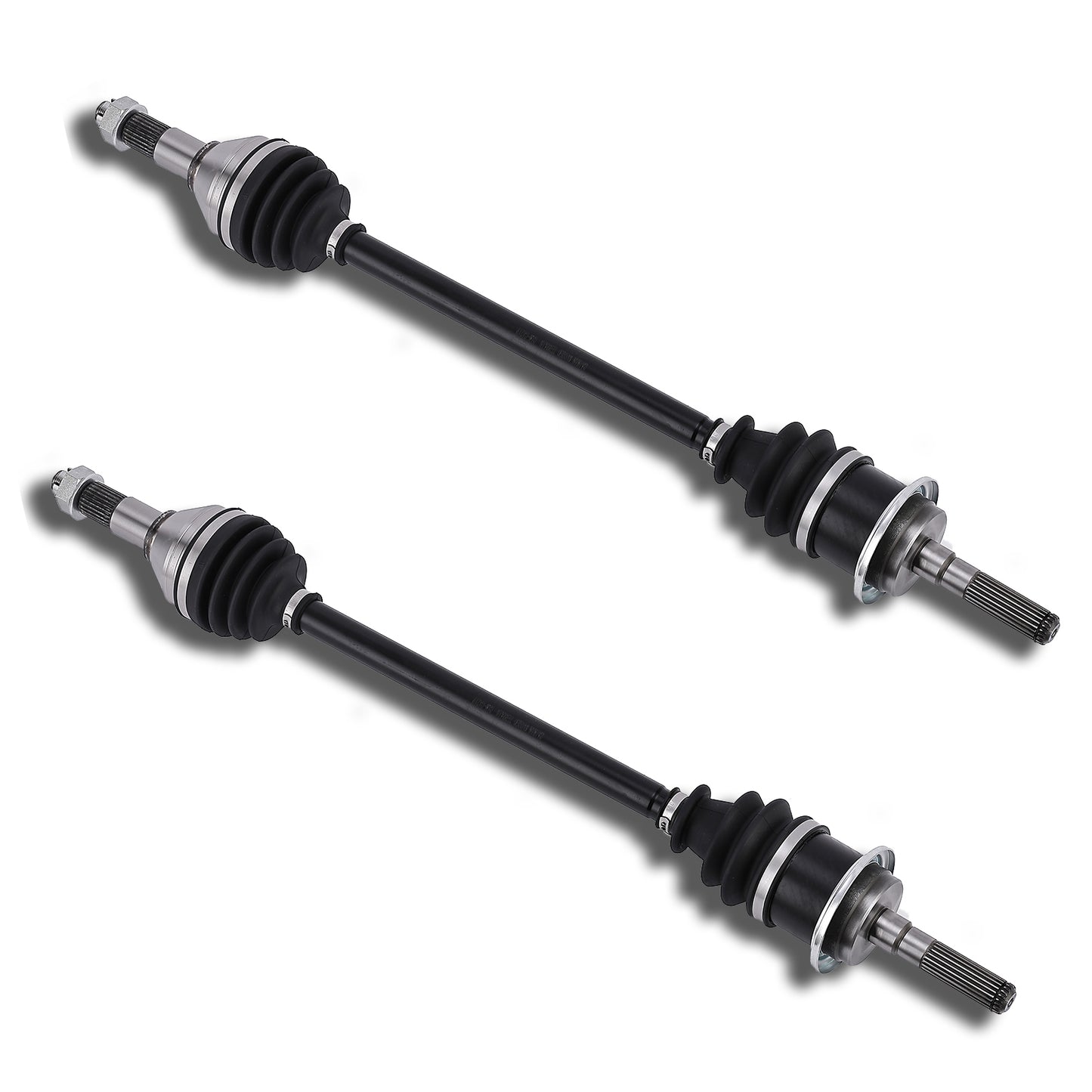 1 CAM-CA119 and 1 CAMCA219 Front Left and Right Drive Shaft CV Axle for CAN-AM. Replaces OEM# 705401387, 705401663, 705401807, 705401877, 705401388, 705401664, 705401808, 705401878. For full application listing click Buyer's Guide below.