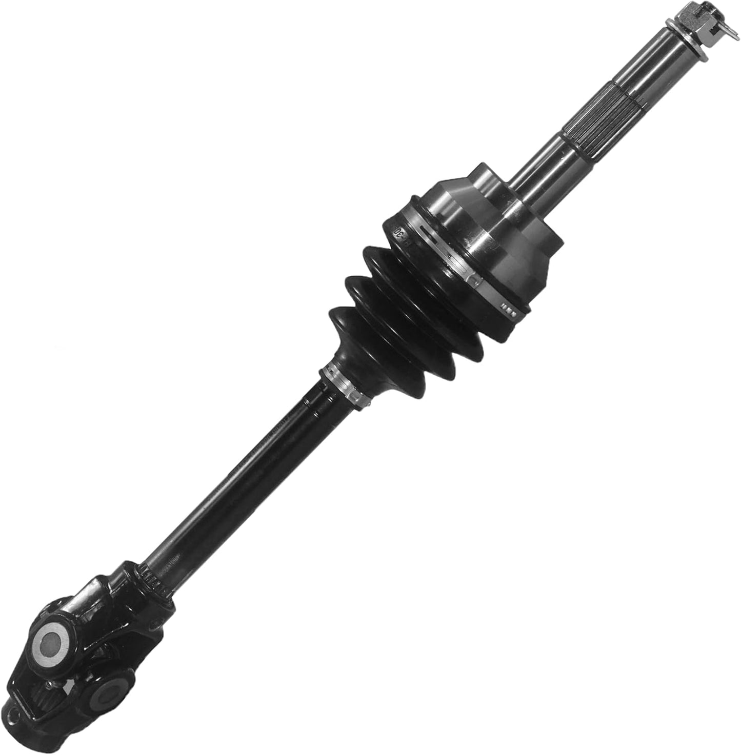 Front Left Drive Shaft CV Axle Compatible with Polaris Big Boss 400L 6x6 1995 1996 1997, Big Boss 500 6x6 1998 1999 2000 2001 2002, Diesel 455 4x4
