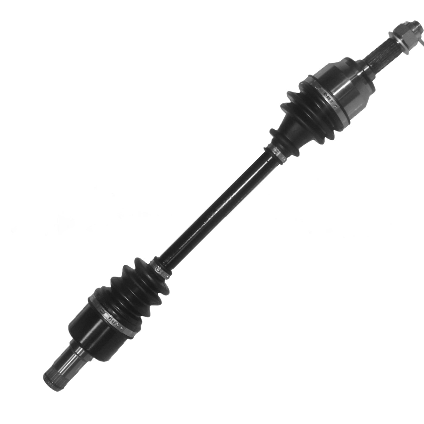 1 CAM-JD300 and 1 CAM-JD301 Rear Left and Right Drive Shaft CV Axle for JOHN DEERE. Replaces OEM# AM145188, AM146271. For full application listing click Buyer's Guide below.