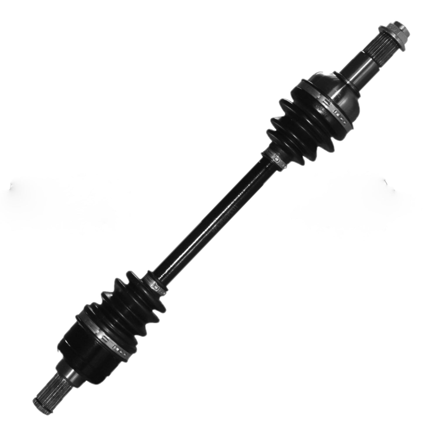 CAM-YA346 Rear Left or Right Drive Shaft CV Axle for YAMAHA. Replaces OEM# 28P-2530V-01-00 (IB) 28P-2510F-02-00 (OB) 28P-2510F-03-00 (OB) 2BG-2518E-10-00 (BAR). For full application listing click Buyer's Guide below.
