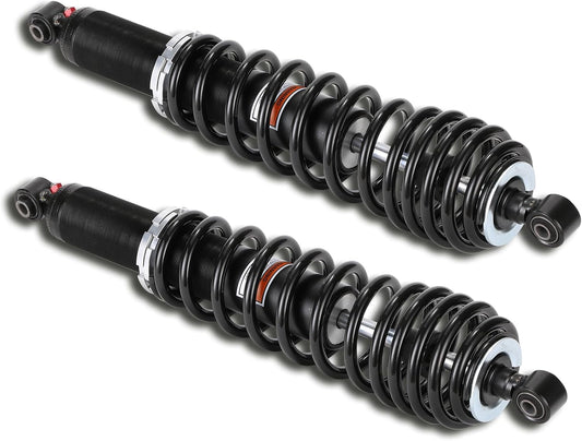 Caiman Rugged Terrain Rear Left Right Shocks Set Monotube Compatible with 2021 2022 Polaris Sportsman 1000 XP Hunter 7043463 7043569 2 pack