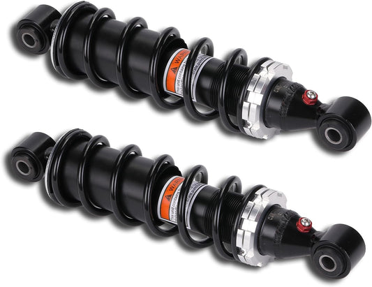 Caiman Rugged Terrain ATV Rear Left Right Shock Absorber Compatible with 2000-2013 Kawasaki Mule 2510 Diesel 3010 Diesel 4010 Diesel Rear Shock 45014-1725 2pcs