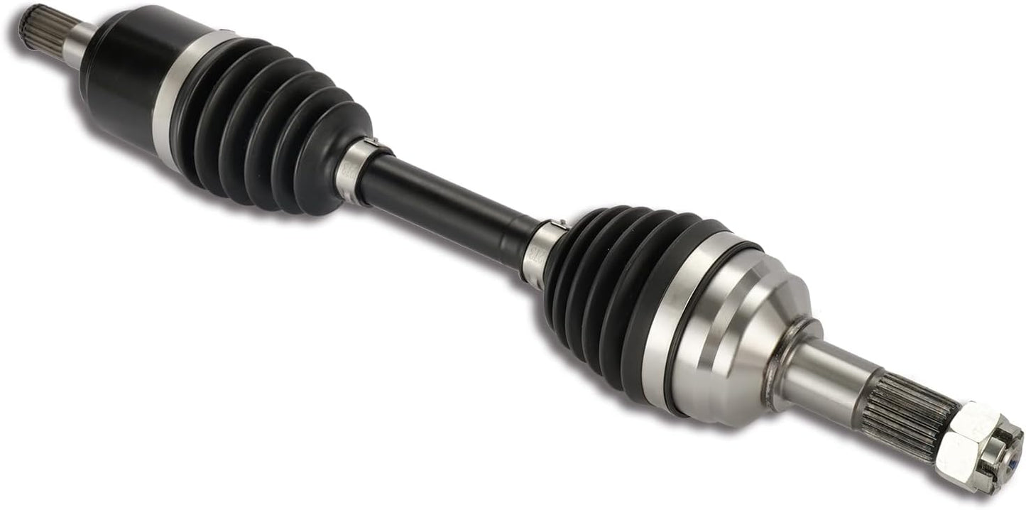 Caiman Rugged Terrain Front Left Axle compatible with Honda TRX420FA1 FourTrax Rancher 4x4 Auto DCT TRX420FA2 with EPS TRX420FE ESP TRX420FE1 ES TRX420FM TRX420FM1 TRX420FM2 2014-2019