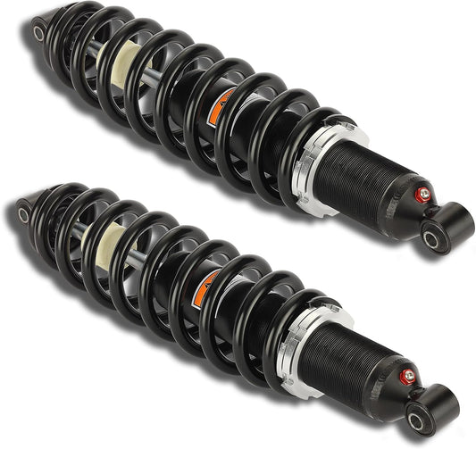 Caiman Rugged Terrain ATV Front Left Right Shock Absorber Compatible with 2009-2015 Polaris Ranger 500 800 4X4, Ranger Crew 800 4X4 6x6, Ranger Crew 800 6x6 900 Diesel, Crew 900 Diesel 2pcs
