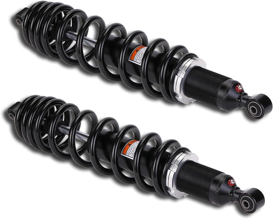 Caiman Rugged Terrain ATV Rear Left Right Shock Absorber Compatible with 2011-2020 Can Am Commander 1000 DPS STD XT 800 800R Gas-Powered Dual-Rate Spring 2pcs…