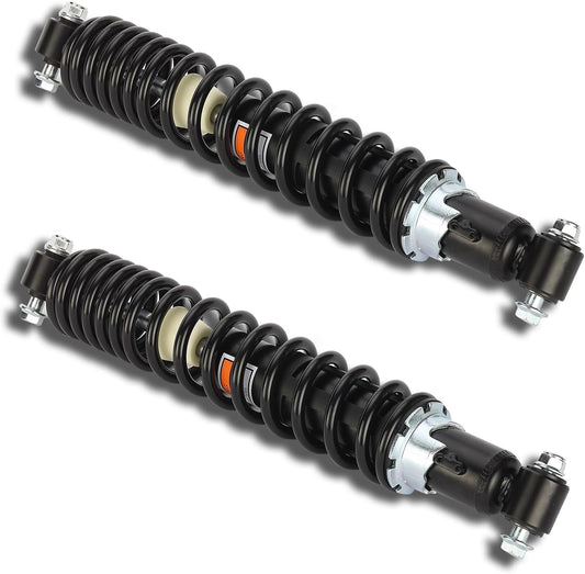 Caiman Rugged Terrain ATV Front Left Right Shock Absorber Twin Tube Compatible with 2001 2002 2003 2004 2005 Yamaha Raptor 660 YFM660R 700 5LP-23350-00-00 5LP-23350-01-00