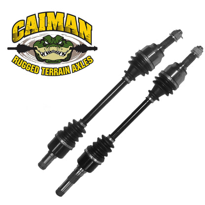 1 CAM-JD300 and 1 CAM-JD301 Rear Left and Right Drive Shaft CV Axle for JOHN DEERE. Replaces OEM# AM145188, AM146271. For full application listing click Buyer's Guide below.