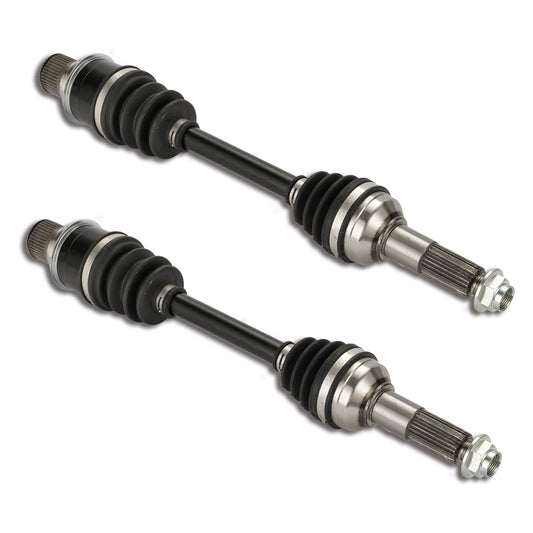 1 CAM-YA334 and 1 CAM-YA335 Rear Left Drive Shaft CV Axle Compatible with YAMAHA (2007-2012) Big Bear 400 LR 4S1-2530V-00-00 4S1-2530U-00-00