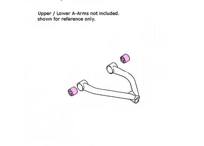 A-Arm Bushing Kit for Suzuki 09319-10055, Upper or Lower, Precision Machined
