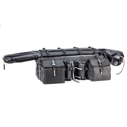 Cargo Bag for ATV Motorcycle Snowmobile Black Weather Resistant Ample Storage