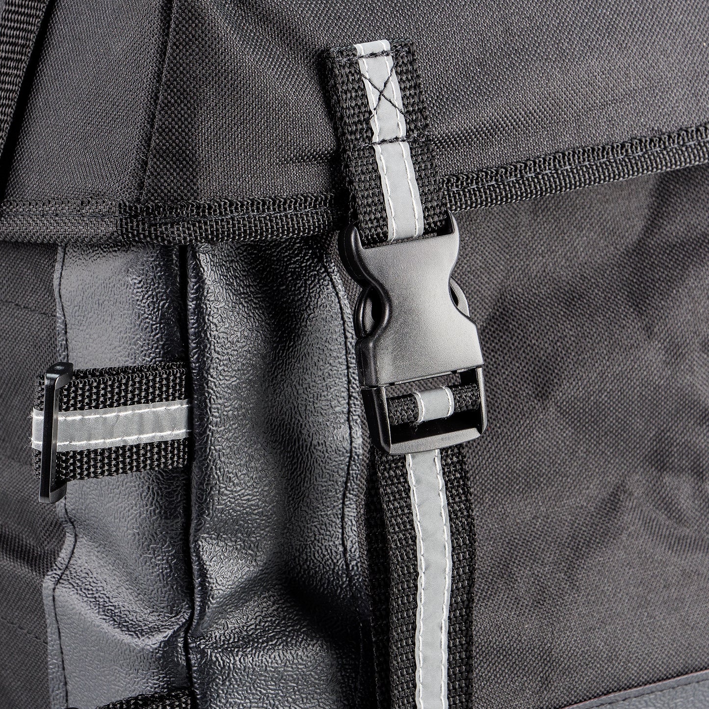 Cargo Bag for ATV Motorcycle Snowmobile Black Weather Resistant Ample Storage