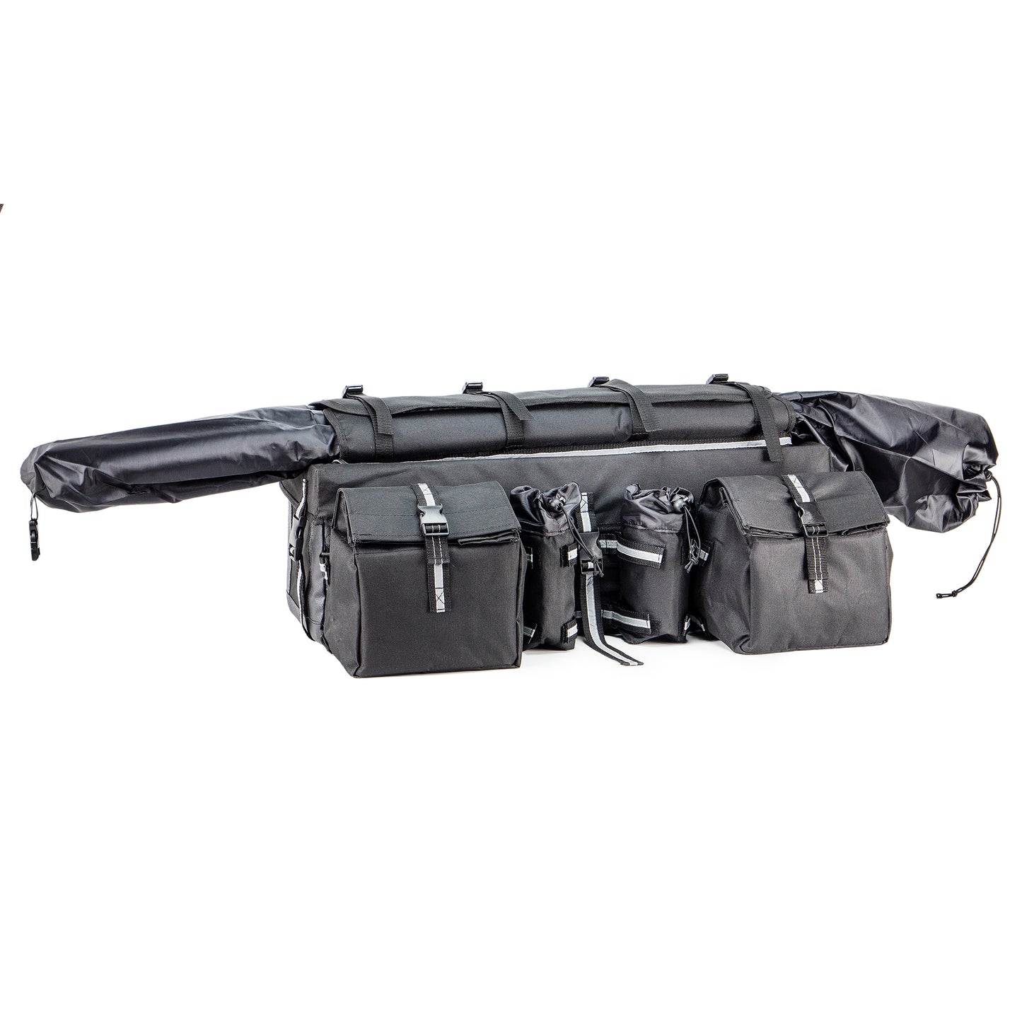 Padded Cargo Set with Saddle Bags for ATV & Snowmobile