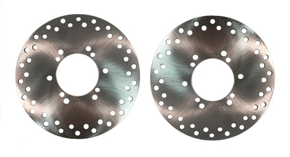 Precision Front Brake Rotors for Polaris 5242935, 5243676, Set of 2