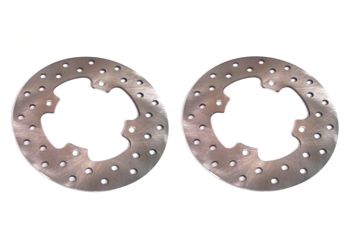 Precision Front Brake Rotors with Pads for Polaris 5248378, Optimal Braking
