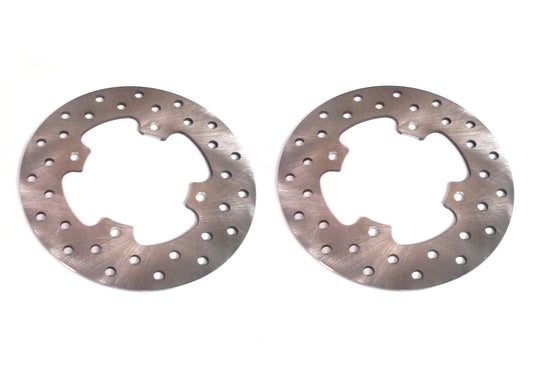 Precision Front Brake Rotors for Polaris 5248378, Optimal Braking, Set of 2