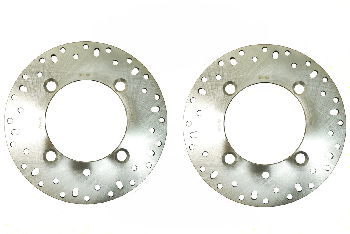 Precision Brake Rotors for Polaris 5263266, Optimal Braking, Set of 2