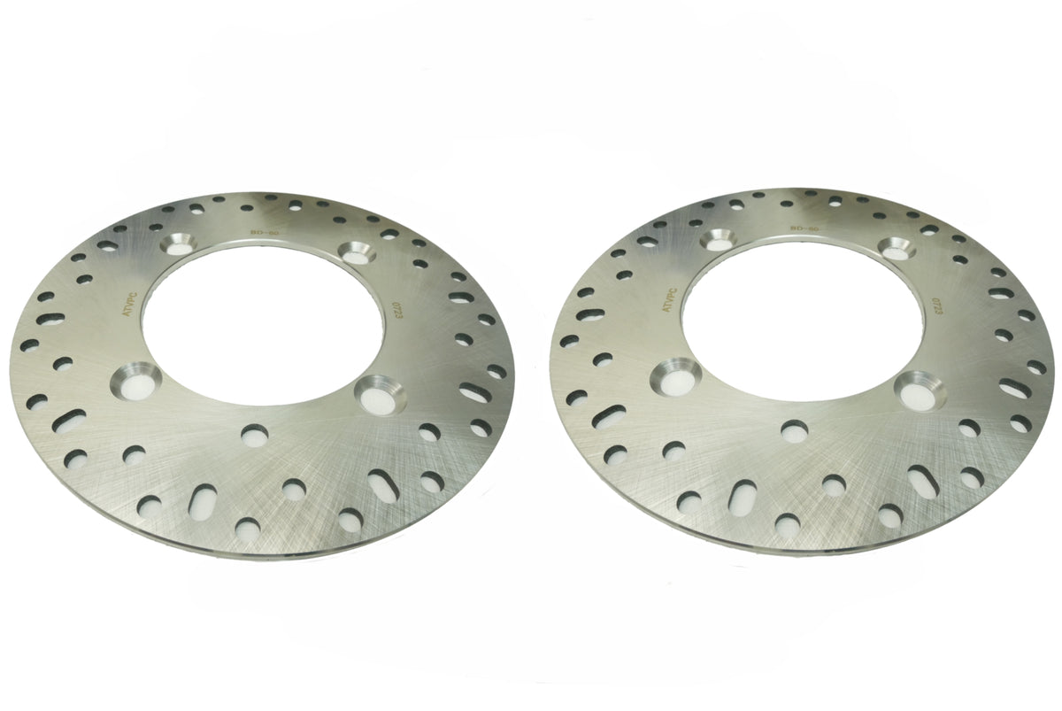 Precision Brake Rotors for Polaris 5263266, Optimal Braking, Set of 2