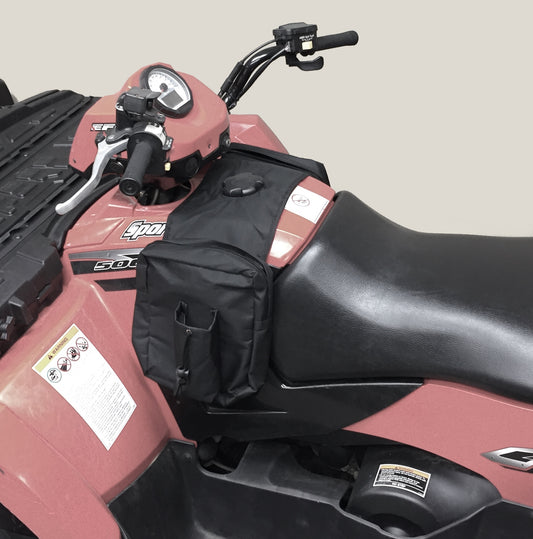 Padded Cargo Storage Saddle Bag for ATV UTV Motorcycle
