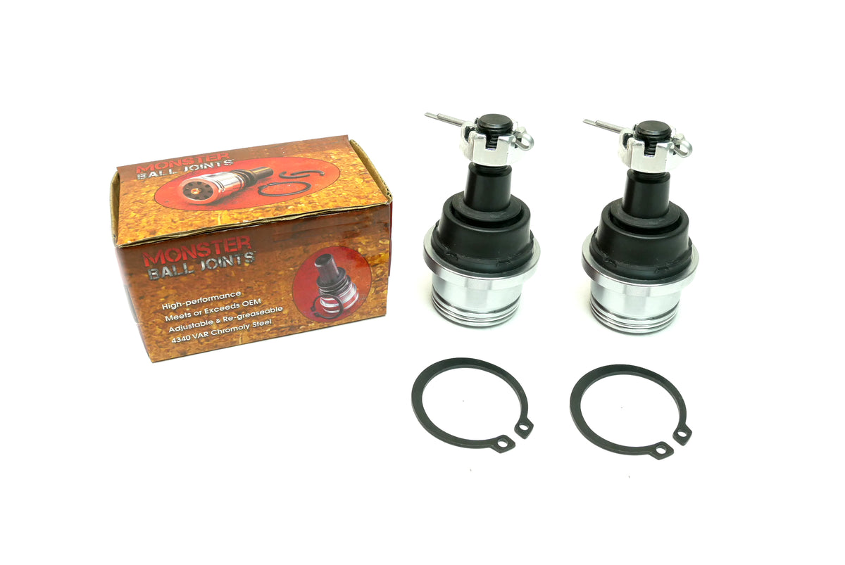 Monster Ball Joints for Honda 51375-HP5-601 Upper Set of 2