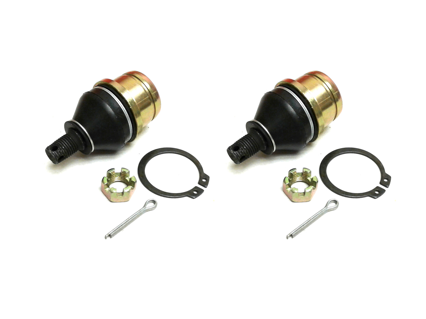 Upper Ball Joints for Honda 51355-HN0-A01, Low-Friction, Pre-Greased, Set of 2