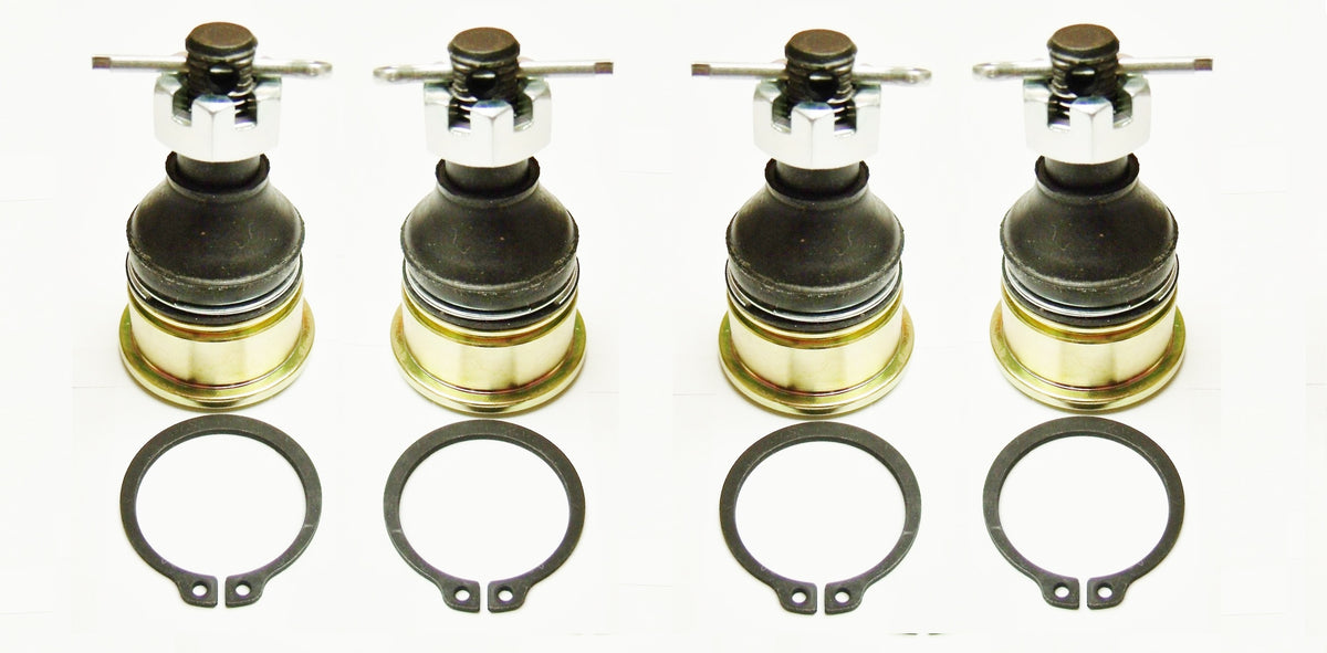 Ball Joints for Yamaha Kodiak 450 700 & Grizzly 550 700, Upper & Lower, Set of 4