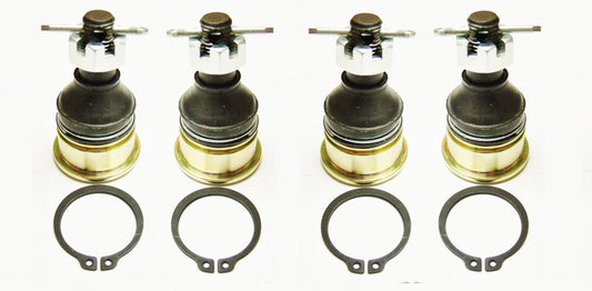 Ball Joints for Yamaha Kodiak 450 700 & Grizzly 550 700, Upper & Lower, Set of 4