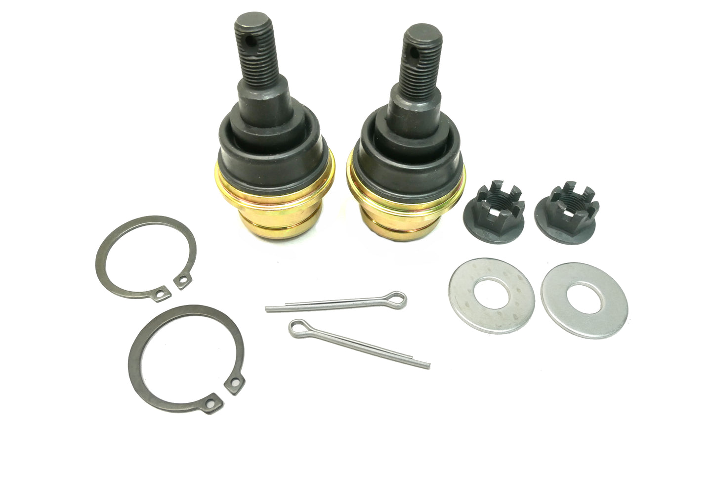 Upper Ball Joints for Honda 51375-HL6-A02, Low-Friction, Pre-Greased, Set of 2