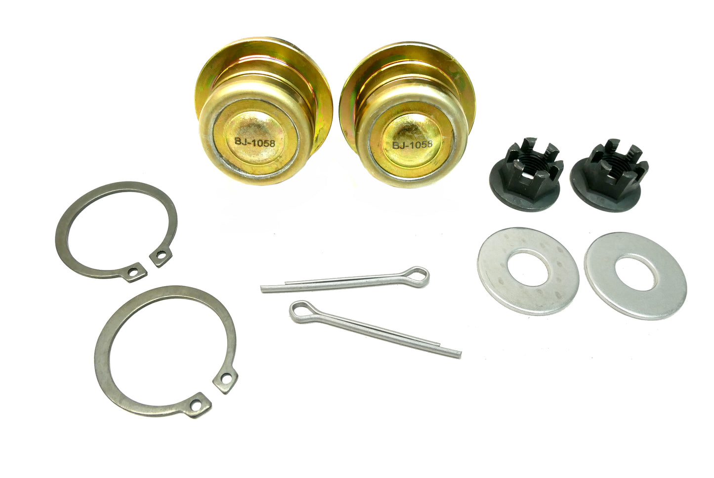 Upper Ball Joints for Honda 51375-HL6-A02, Low-Friction, Pre-Greased, Set of 2