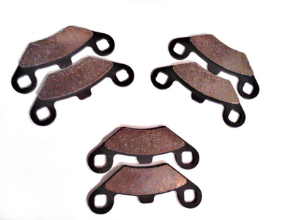 Brake Pad Set for Polaris Hawkeye 300, Outlaw 500, Predator 500, Sportsman 300