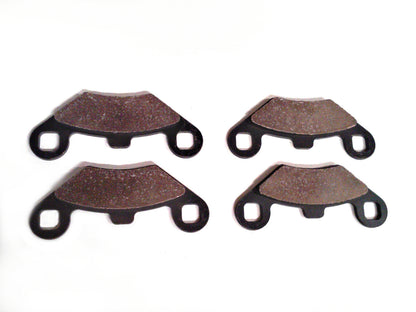 Precision Front Brake Rotors & Pads for Polaris 5211271 5211325, Optimal Braking