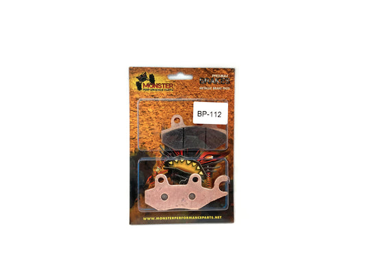 Monster Rear Brake Pads for Can-Am Commander 800 & 1000 2011-2018 715500336