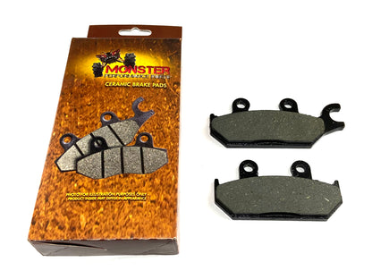 Monster Brake Pads for Yamaha 1XD-25805-00-00 Viking & Wolverine Front Left