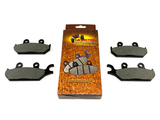 Monster Front Brake Pad Set for Can-Am 705601149 705601150