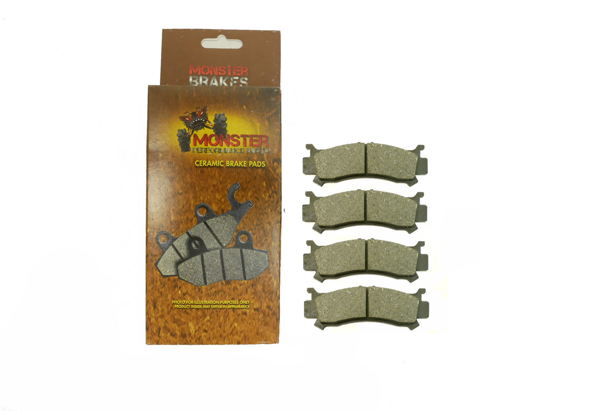 Monster Front Brake Pad Set for Honda Talon 1000 & Pioneer 1000