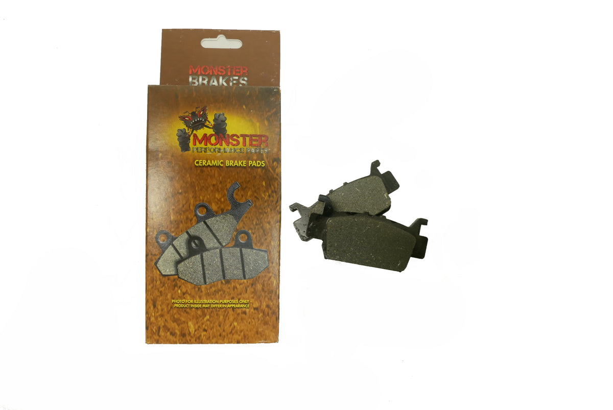 Monster Rear Left Brake Pads for Honda Talon 1000 & Pioneer 1000