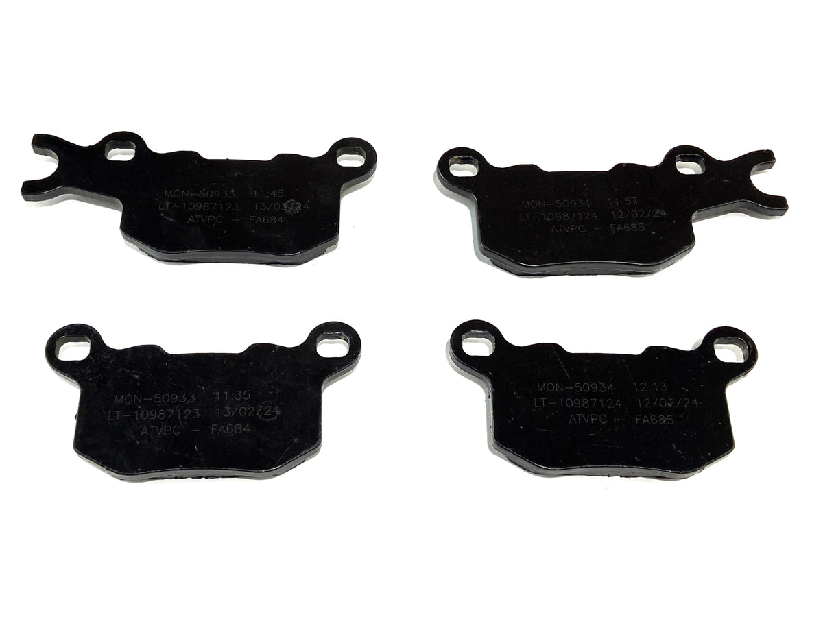 Monster Rear Brake Pad Set for Can-Am Defender HD8 HD10 715900381 715900382
