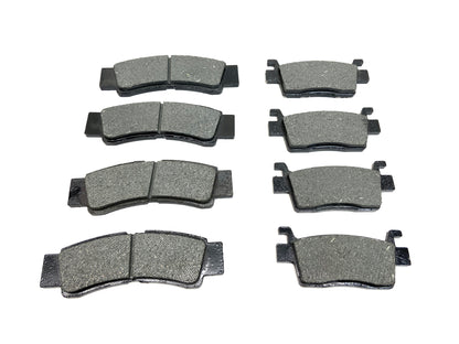 Monster Full Brake Pad Set for Kawasaki 43082-0196 43082-0197