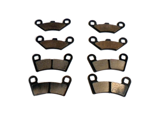 Monster Brake Pads for Polaris RZR 570 RZR 800 RZR S 800 2008-2016 Set of 4