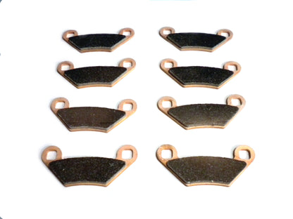 Monster Brake Pads for Polaris 2204088 Scrambler & Sportsman, Set of 4