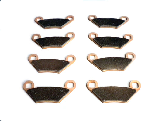 Monster Brake Pads for Polaris 2204088 Scrambler & Sportsman, Set of 4