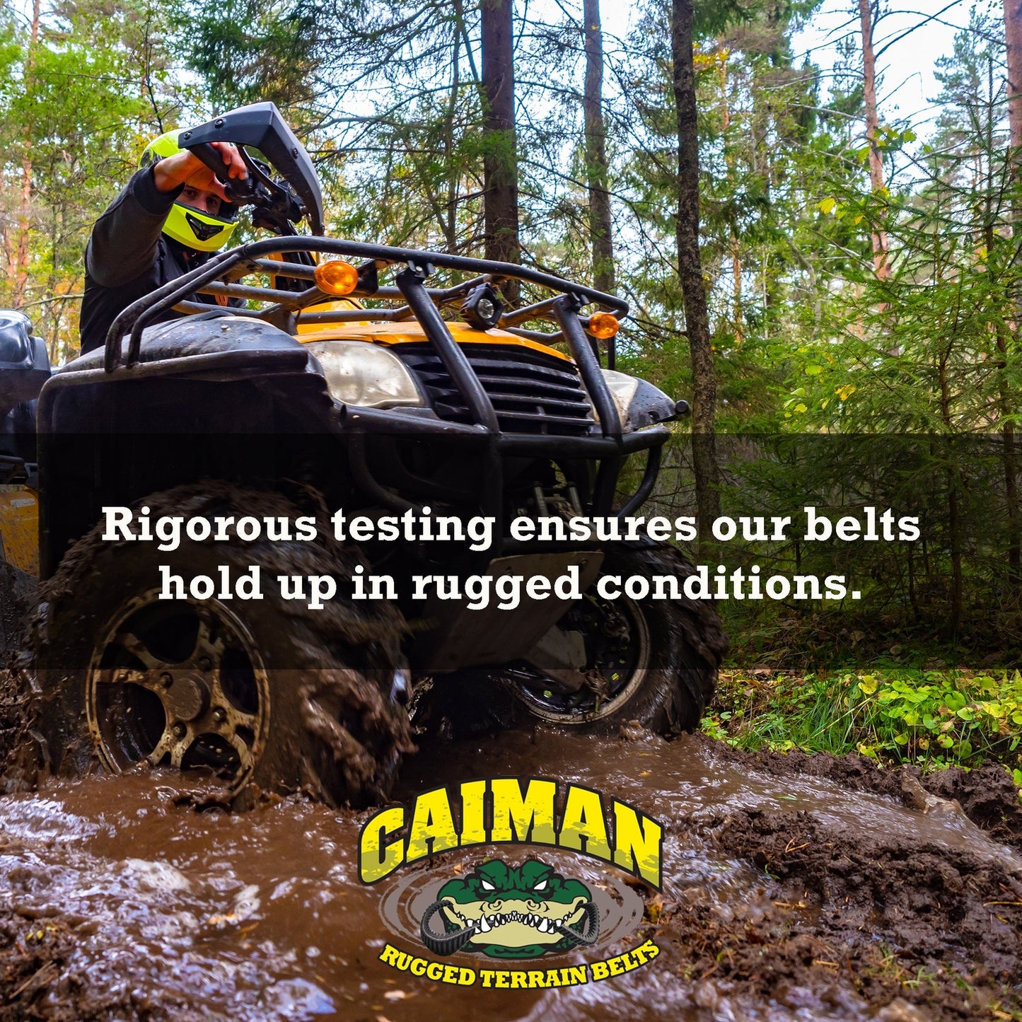 Caiman Rugged Drive Belt for 2016-2017 Polaris Ranger Crew Diesel