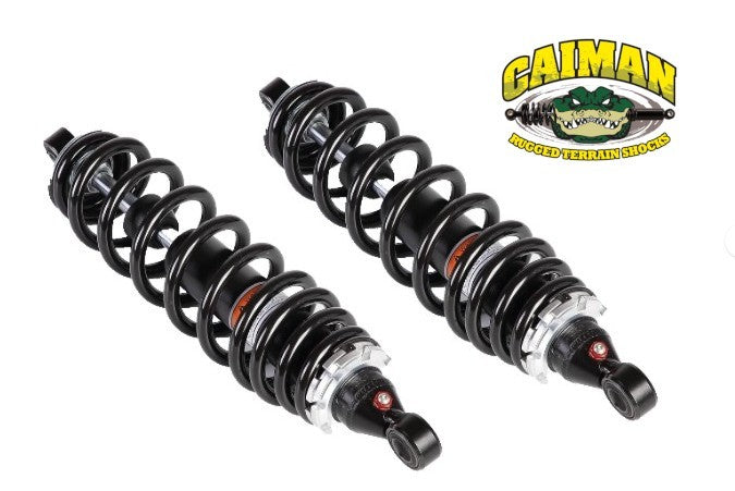 Caiman Rugged Rear Shocks for Arctic Cat 0404-158, 0404-274, Gas-Charged